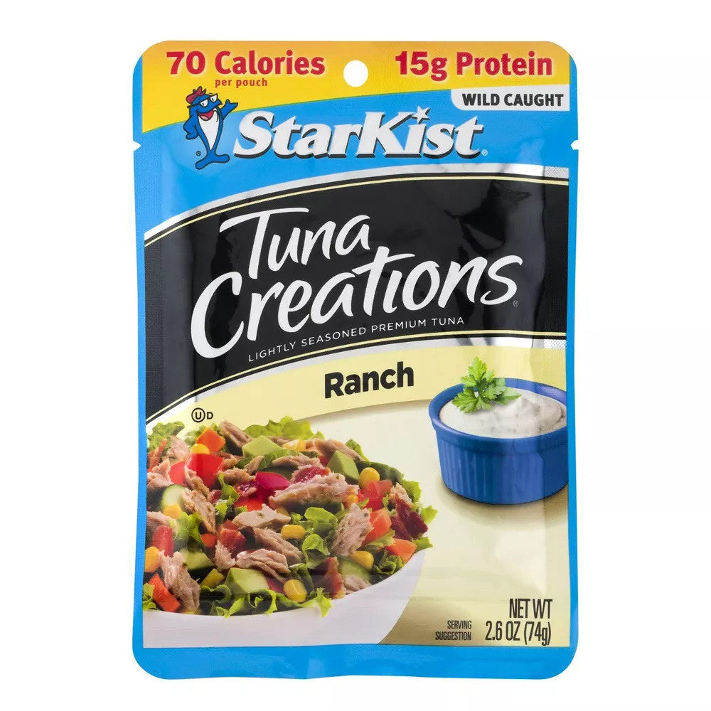 StarKist Tuna Creations Ranch Pouch, 2.6 Oz
